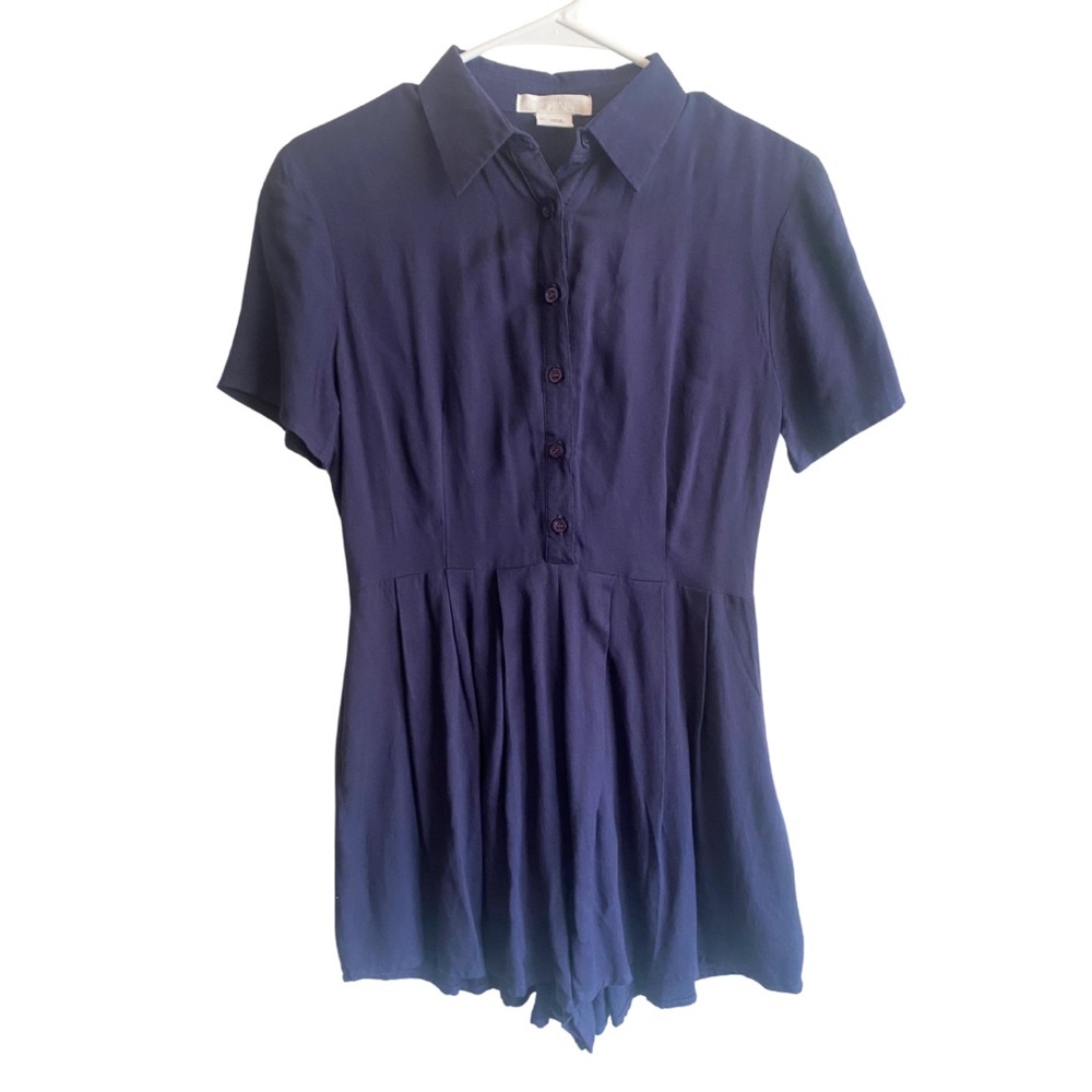 Urban Outfitters | Cooperative Navy Romper